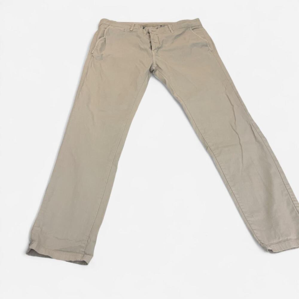 Zara Men’s Tan Chino Pants – Size 36 x 32 – New Without Tags